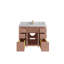 Ensemble de meuble-lavabo simple 42 po avec plateau Sonoma-102097975