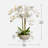 Faux Orchid Arrangement In Pot