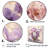 " Elegant Geometry Purple Bouquet I "-1276216856-1276216854