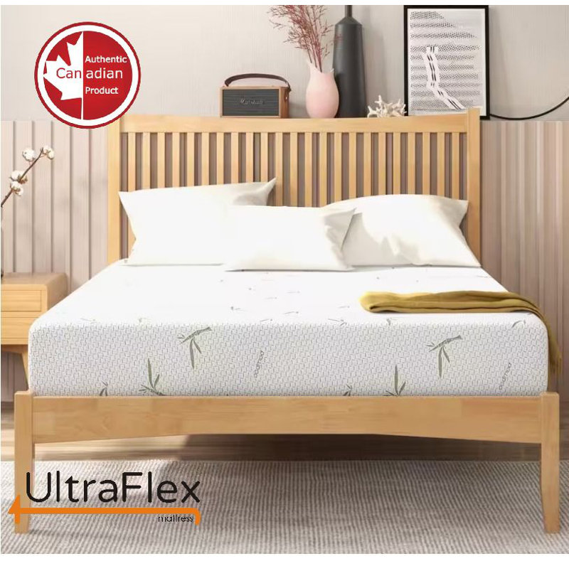 UltraFlex EasySleep mi-ferme, confort réversible, CertiPUR-US®, Lit simple