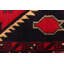 Tapis rouge Teimani 2 pi 9 po x 4 pi 9 po