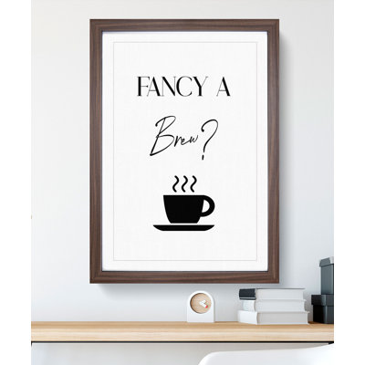 Fancy a Brew - Framed Print