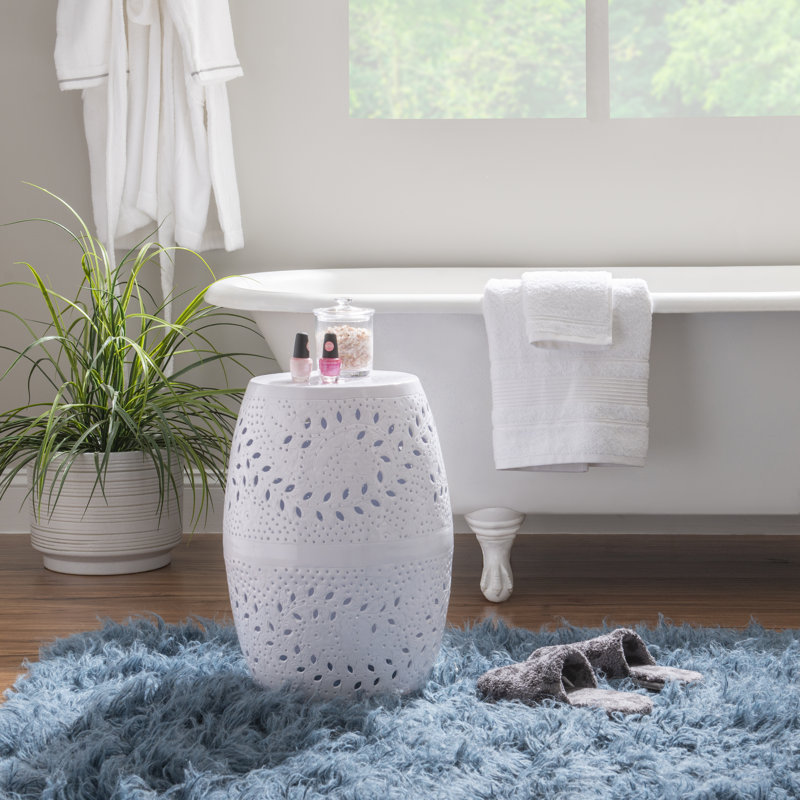 Hefley End Table, Bright White