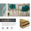 Chaise d'appoint rembourrée en velours Evanni-333893692-316044269