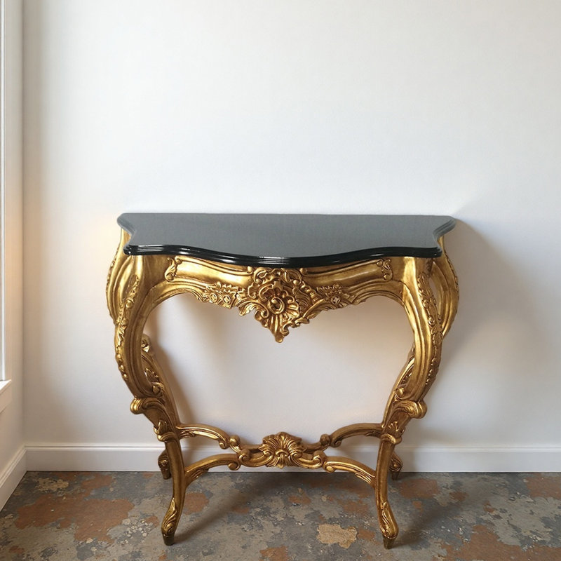 Console French Vintage, Noir