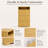 Luxury Natural Wood Shoe Storage Cabinet - 3 Tilt-Out Compartments & Open Display Shelf-2017285833-2017285832