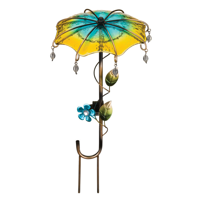 Piquet de jardin parapluie, Jaune