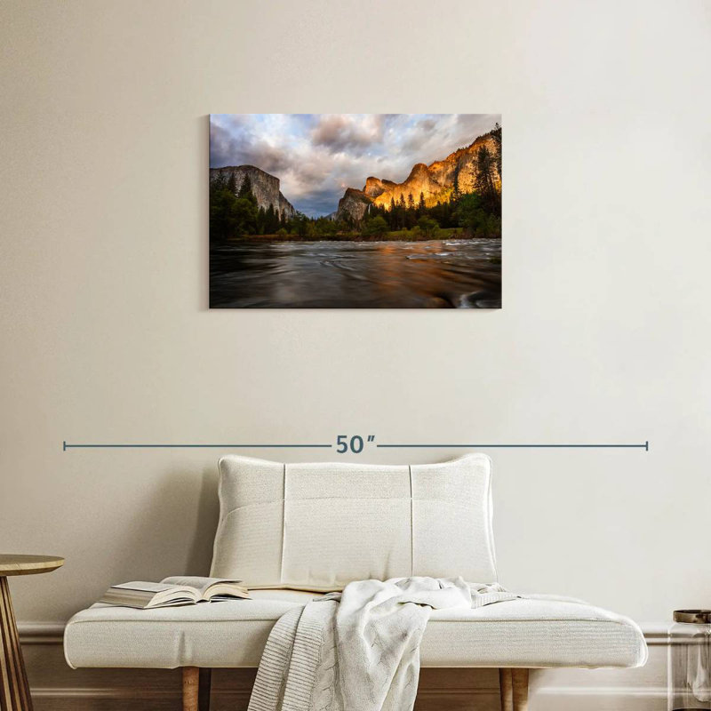 Alvord Yosemite, rivière calme, H 20 po x l 30 po