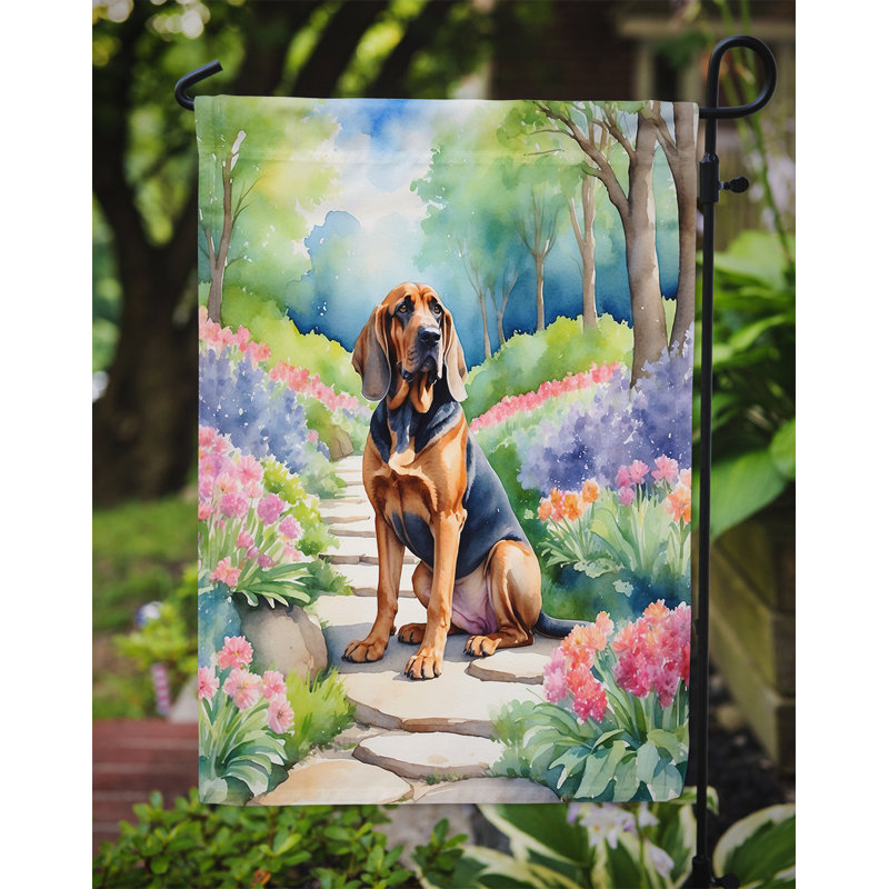Double Sided 15.5 in. H x 11.25 in. W Animal Garden flag