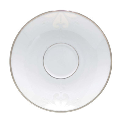 Opal Innocence Scroll Opal Innocence 6" Bone China Saucer