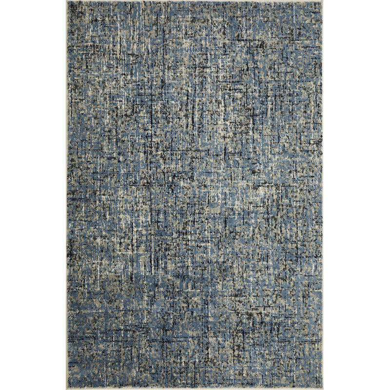 Abstract Indoor Rug, Rectangle 4' x 6'