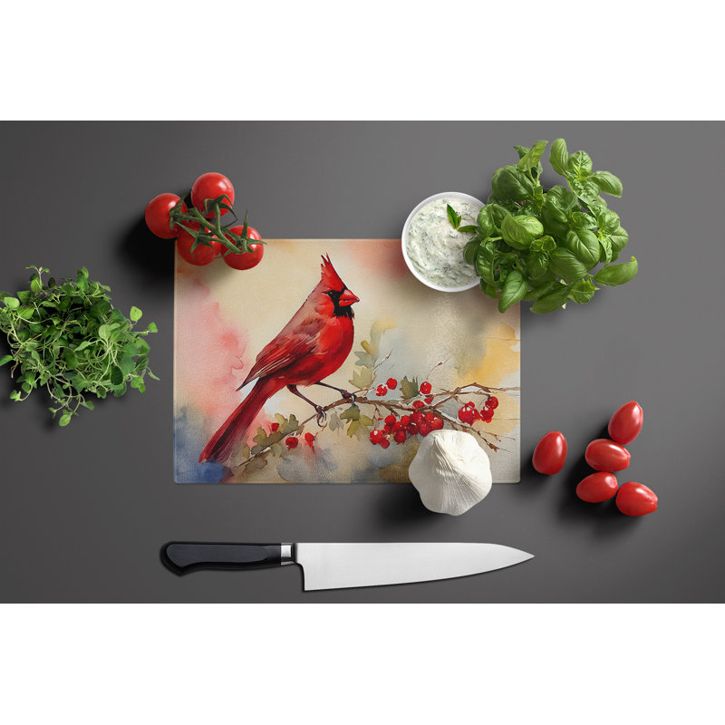 Cardinal Glass Cutting Board