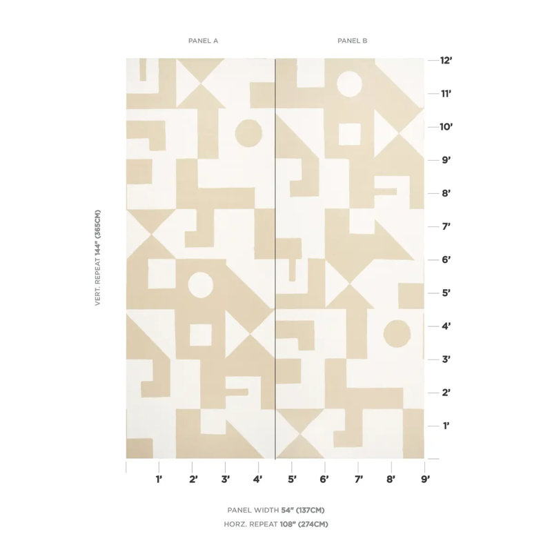 Schumacher x Neisha Crosland Binary Panel Set, Camel