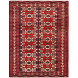 Vintage One-of-a-Kind Rectangle 3'11" X 5'4" Hand Knotted Area Rug