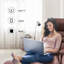 Fauteuil de massage inclinable électrique vibratoire avec repose-pieds-591906250