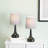 Riorita Pair of Chrome Touch Table Lamps with Fabric Shade and LED Bulbs-934045540-934045537-934045549