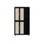 Armoire Balamore, armoire de rangement avec 4 portes, 4 tablettes et 4 tablettes intérieures réglables-777704775