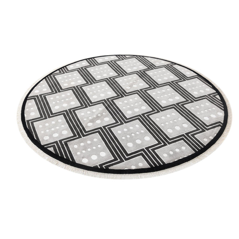 Tapis rond rond Jennings