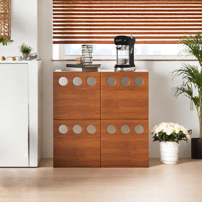 Italian Retro Accent Cabinet Accent Cabinet