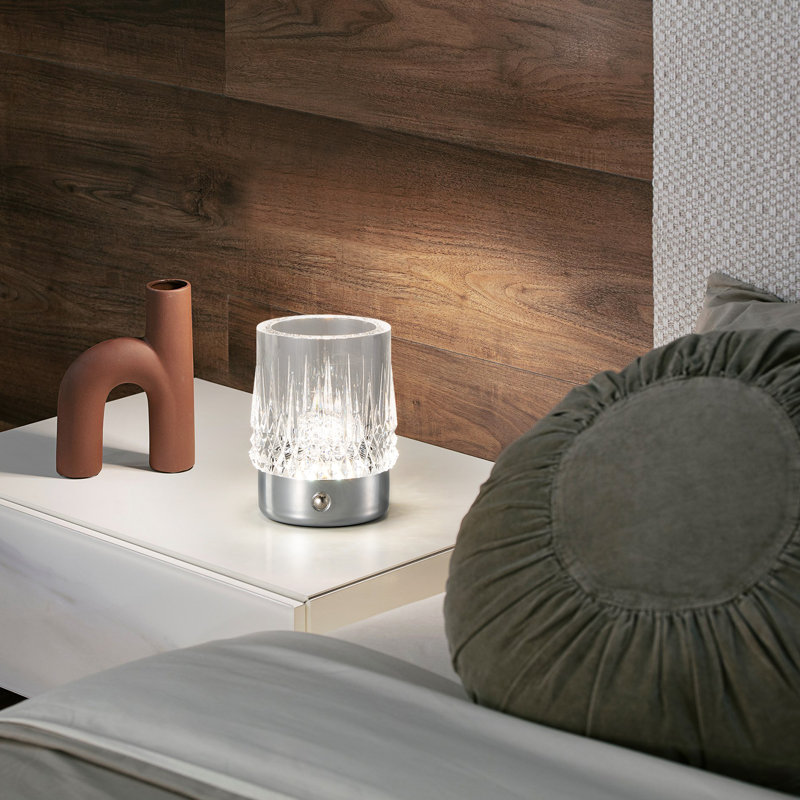 Metal USB Novelty Lamp, Chrome