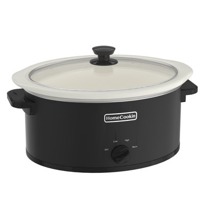 Homecookin Slow Cooker Oval Manual Pot