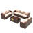 Azoriah 7-Person Wicker Outdoor Seating Group with Storage-826219187
