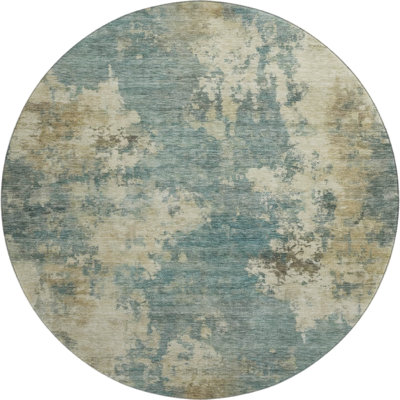 Premium Machine Washable Mayfield AMF2066 Abstract Rug