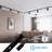 Vectis H Track 4 ft Rail Kit with Live End Feed and End Caps, Single Circuit Track Accessory, Black-66342630