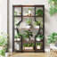 Analya 168.9cm H x 103.9cm W Metal Geometric Bookcase-1160863635