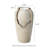 28.25"H Oversized Petals Textured Ceramic Jar Outdoor Floor Fountain With Pump And LED Light (KD)-880841857