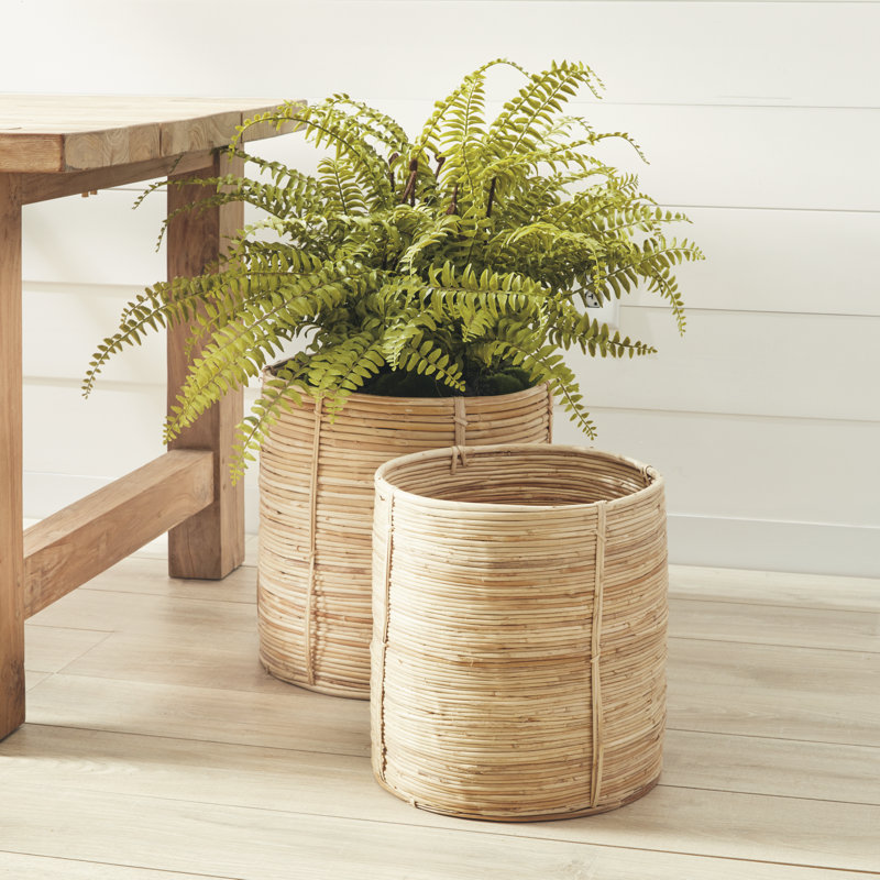 Yael Handmade Seagrass Decorative Basket Set