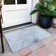 Machine Washable Indoor/Outdoor Xhevrie Sky Rug