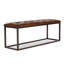 Banc en cuir Mobley