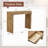 50" Wood Console Table with 2 Drawer-374445898