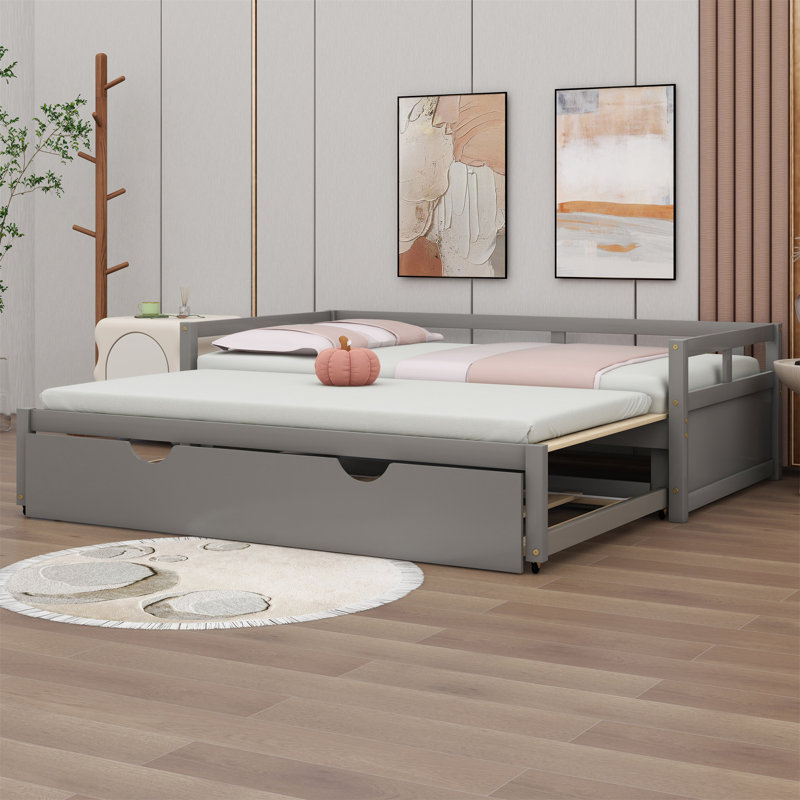 Lit de jour Mellisia, Gris