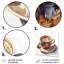 «Brown Coffee Cup Temptation III», art mural en métal café-757393856
