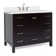 Grevera 43 In. W X 22 In. D X 36 In. H Vanity With Quartz Vanity Top In White With Basin