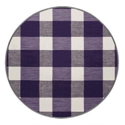 Tapis mauve lavable à la machine