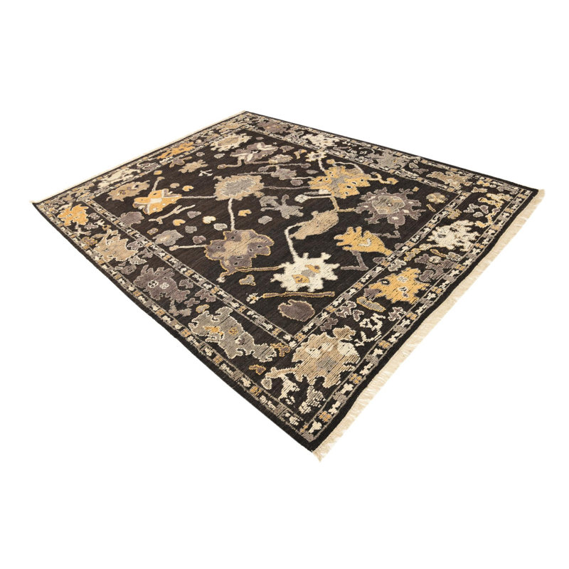 Tapis noir 8 x 10 Pettaway
