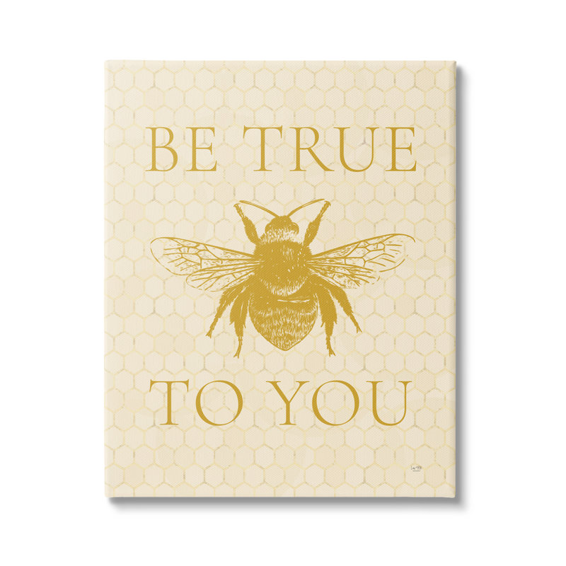 True To You Beehive, Plaque murale, H 16 po x l 16 po x P 1,5 po