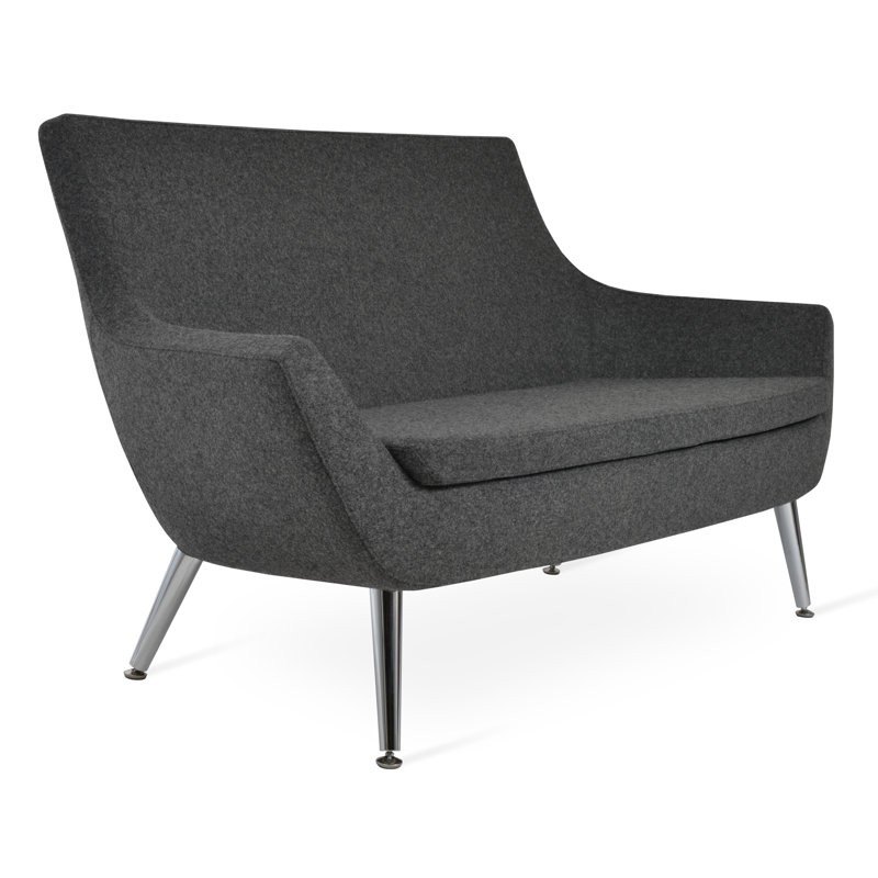 Canapé Lakewood, Gris foncé