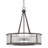 4 - Light Dimmable Drum Chandelier