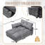 Méridienne surdimensionnée, canapé-lit, canapé Cozy Cloud-1783404120