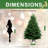 7FT Artificial Christmas Tree