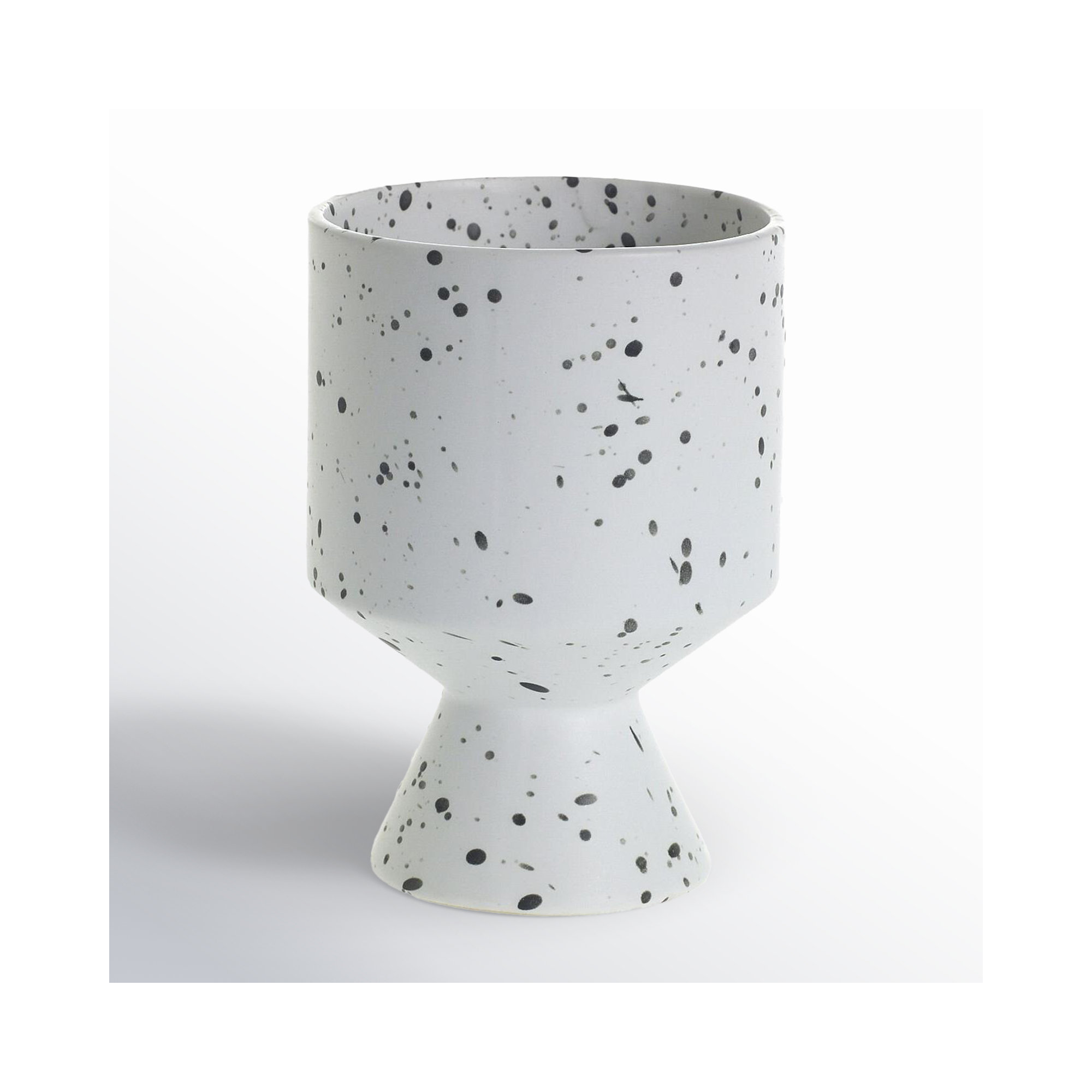 Waters Handmade Ceramic Pot Planter, 6.25" H x 4.5" W x 4.5" D