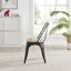Chaise d'appoint empilable en métal Honora-1770996739