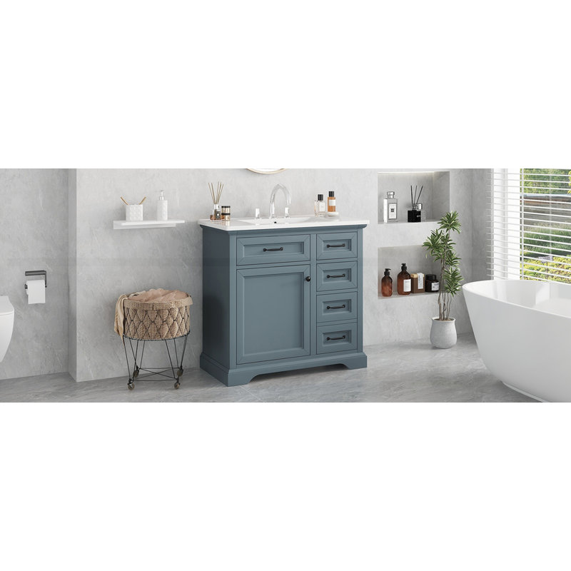 36" Bathroom Vanity with Sink