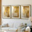 ABSTRACT Series C III - Impression sur mesure encadrée de qualité supérieure - 3 pièces-856170155-856170152