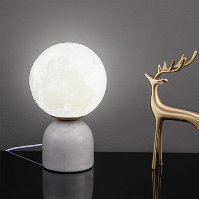 Lampe fantaisie en marbre Gysel