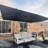 Sarith 10' X 13' Patio Umbrella Outdoor Rectangle Umbrella Large Cantilever Umbrella，with Solar Lights，with Base-309083146